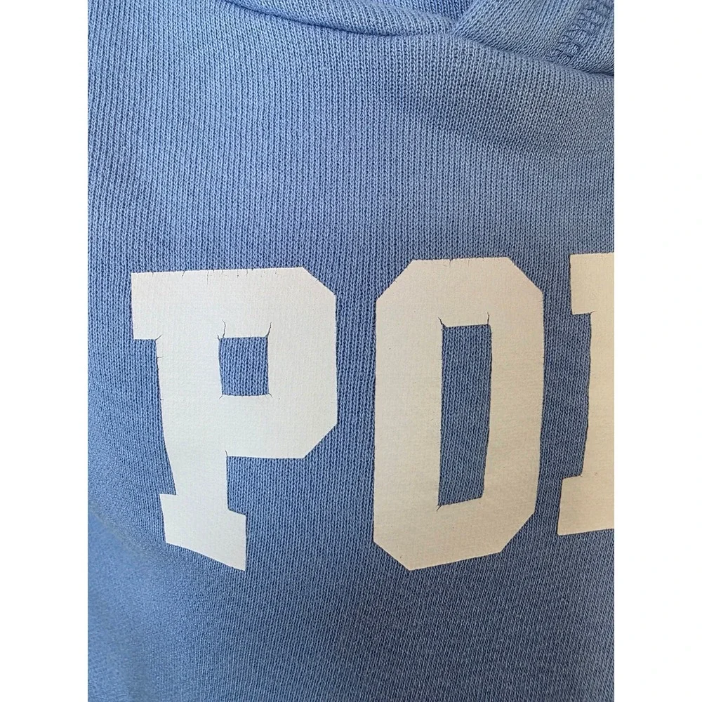 Ralph Lauren Polo Toddler Boys Light Blue Logo Pullover Hoodie 12M
